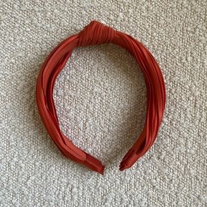 Anthropologie Orange Headband